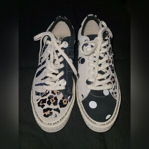 Converse Black and White X Brain Dead One Star Low Top Womans 10.5 / Mens 8.5
